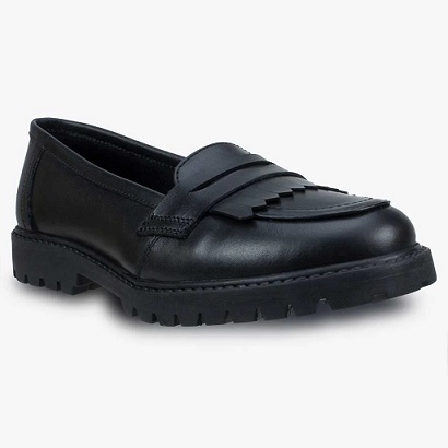 WALDERSLADE GIRLS SCHOOL - WILLOW LEATHER GIRLS SHOE - School Time LTD