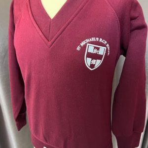 SAINT MICHAELS RC PRIMARY SCHOOL AND NURSERY - ST MICHAELS V-NECK SWEATSHIRT, SAINT MICHAELS RC PRIMARY SCHOOL AND NURSERY