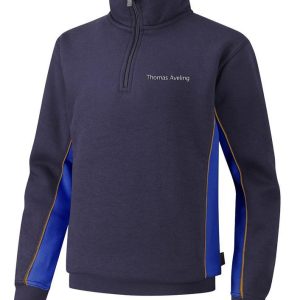 THOMAS AVELING SCHOOL - PE ZIP TOP WITH SCHOOL LOGO, THOMAS AVELING SCHOOL