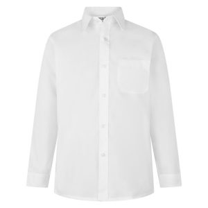 CLIFFE WOODS PRIMARY SCHOOL - LONG SLEEVE SHIRT NON-IRON TWIN PACK, CLIFFE WOODS PRIMARY SCHOOL, GREENACRE ACADEMY, THE HOWARD SCHOOL, RAINHAM MARK GRAMMAR SCHOOL, ROBERT NAPIER SCHOOL, STROOD ACADEMY, ST JOHN FISHER CATHOLIC COMPREHENSIVE SCHOOL, DELCE ACADEMY, The Victory Academy, AYLESFORD SCHOOL, BALFOUR JUNIOR ACADEMY, Long Sleeved, SAINT MICHAELS, ST ANDREWS SCHOOL, THOMAS AVELING SCHOOL, WROTHAM SCHOOL ACADEMY, PHOENIX PRIMARY ACADEMY